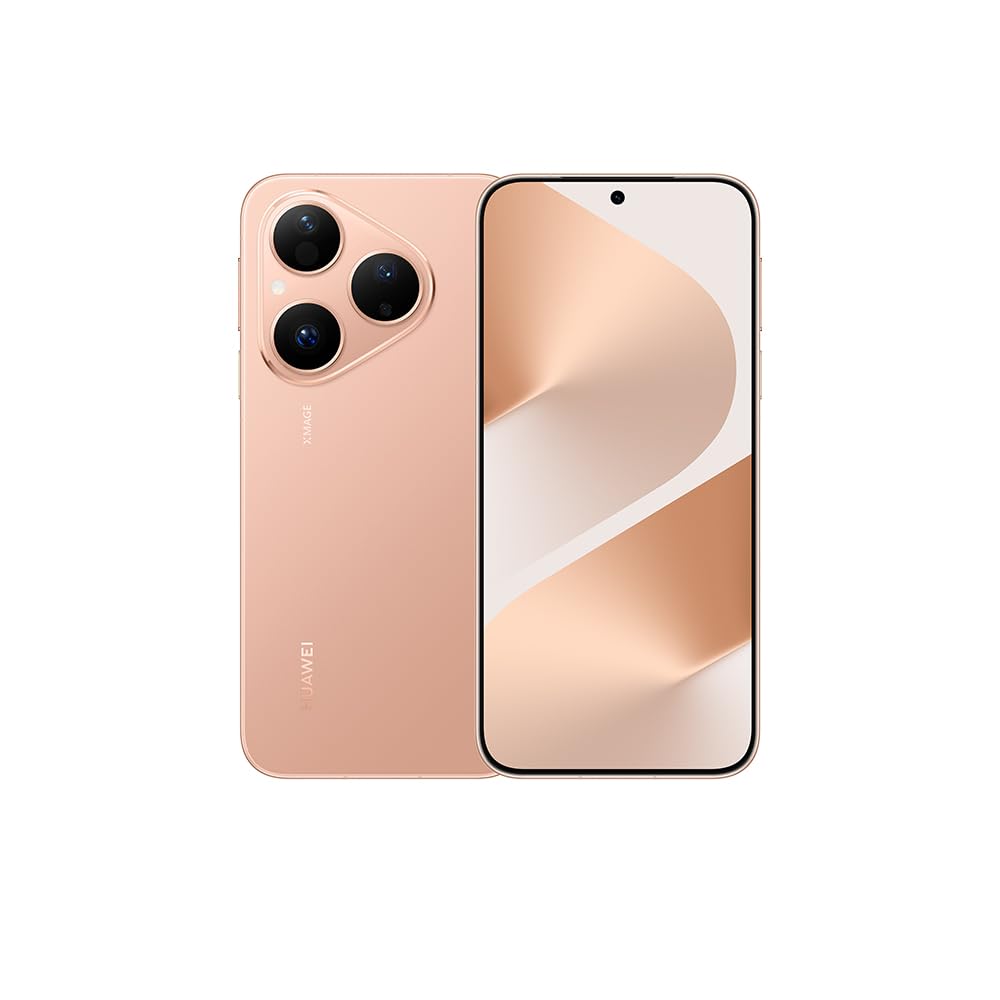 هاتف هواوي بيورا 80 الذكي، 12 جيجابايت + 256 جيجابايت، تصميم من الزجاج المصنفر والحافة المسطحة، كاميرا Ultra Chroma XMAGE، إلغاء الضوضاء بالذكاء الاصطناعي، بطارية كبيرة 5170 مللي أمبير في الساعة وشحن فائق مزدوج من هواوي، ذهبي مصنفر + FOC