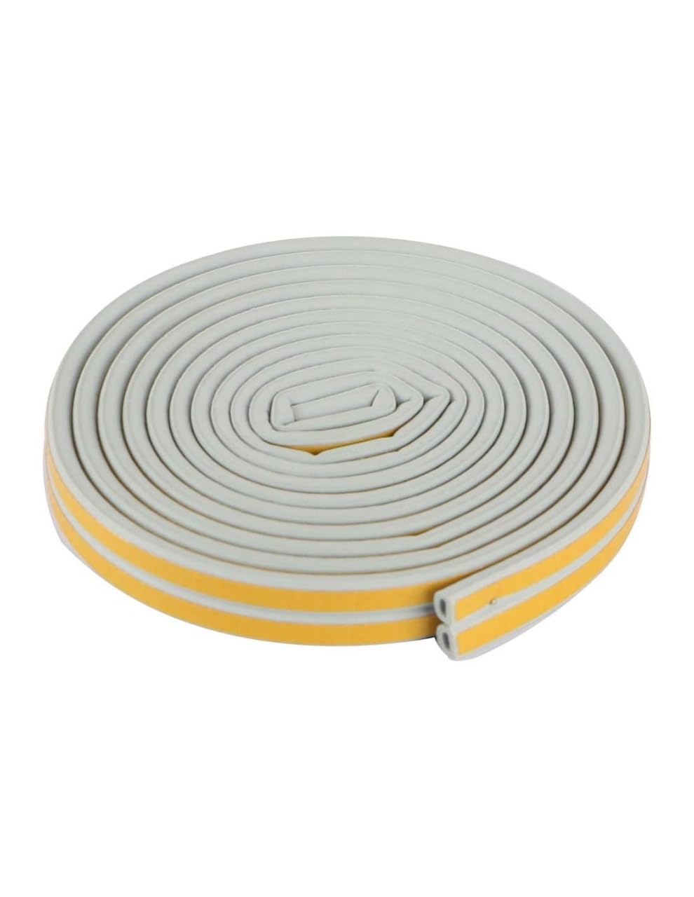 Weather Stripping Door Tape - 6mm x 2mm x 3 Meter - Energy Efficient Seal for Doors and Windows