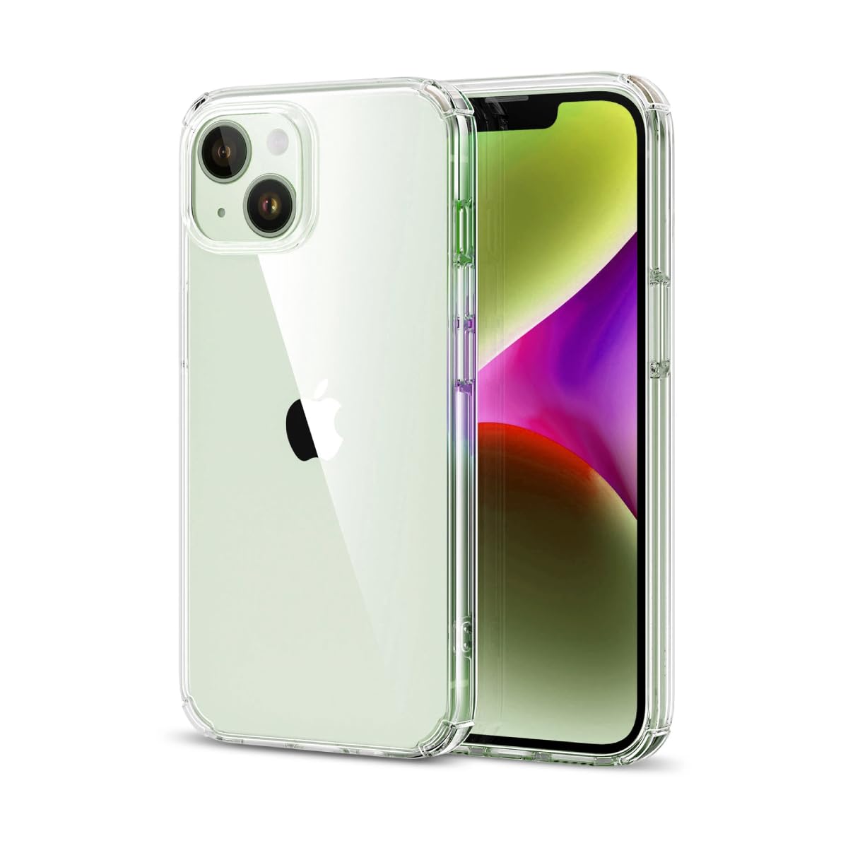 YU WELL iPhone 15 Case Clear 6.1 inch Anti-Yellowing iPhone 15 Cover Transparent Slim Thin Crystal Clear iPhone 15 Case Shockproof Protective Phone Case Cover For Apple iPhone (iPhone 15 Plus Clear)