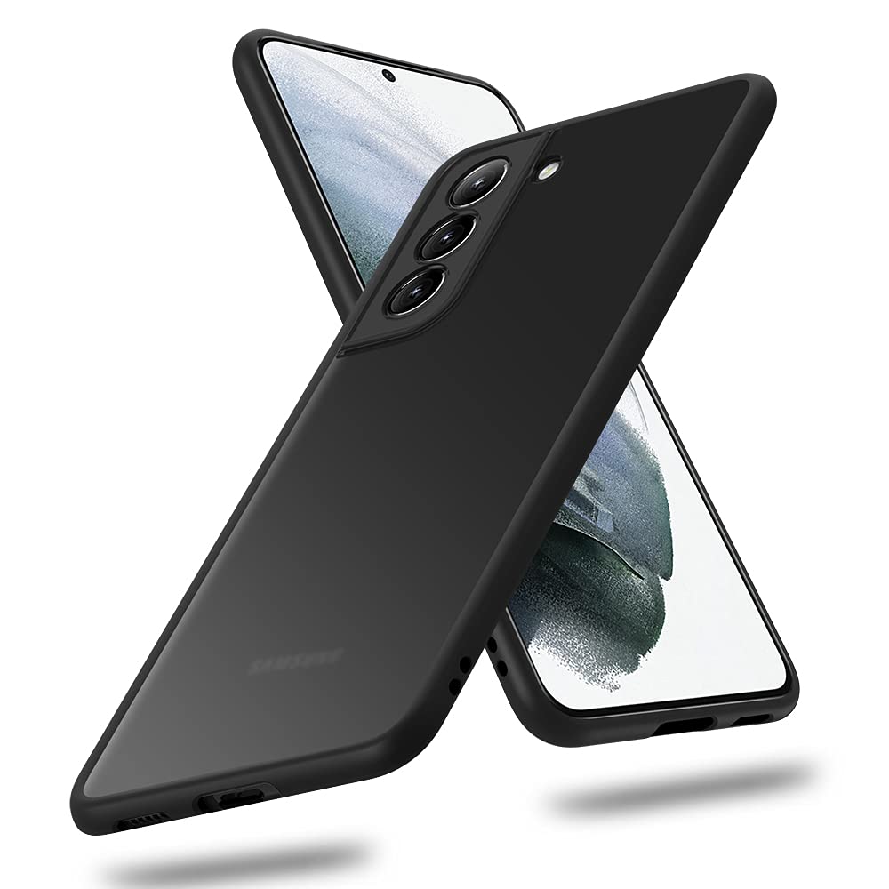 X-level Samsung Galaxy S21 Case Slim Thin Matte Finish Military Grade Protective Translucent Hard Back Cover with Soft Edge Bumper Shockproof and Anti-Drop Case for Samsung S21 (2021)