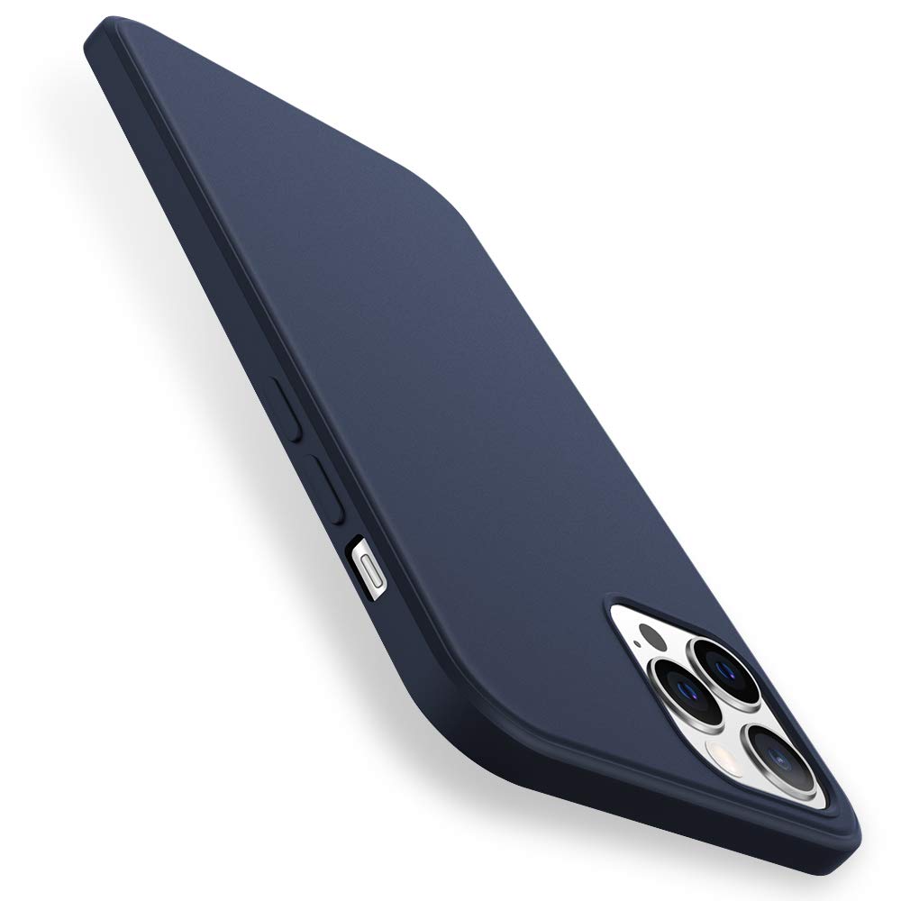 جراب X-level متوافق مع iPhone 12 Pro Max، جراب سيليكون رفيع وناعم من الجل المطاطي لحماية الكاميرا، مضاد للانزلاق ومضاد للخدش وبطانة من الألياف الدقيقة وغطاء مقاوم للصدمات مقاس 6.7 بوصة