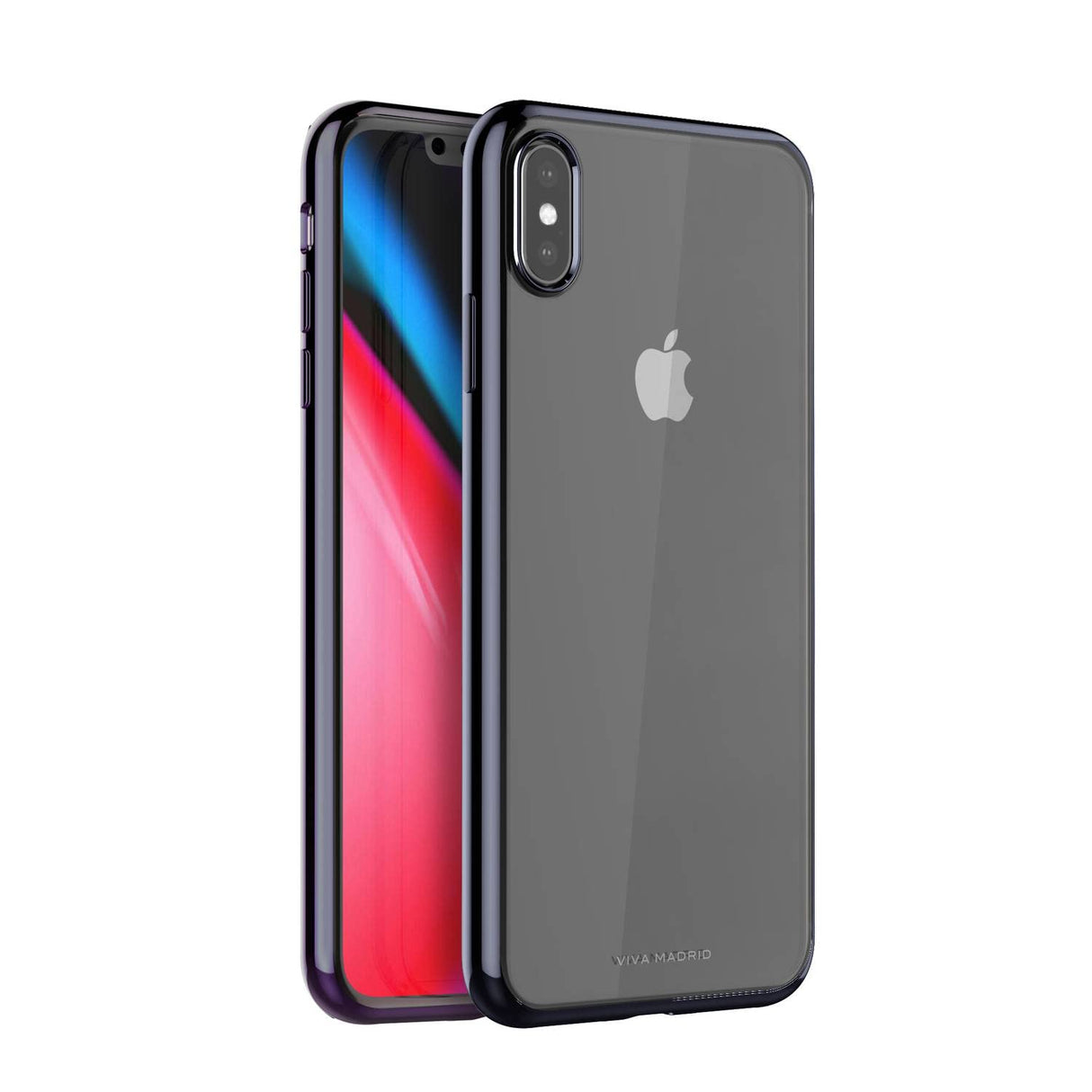 Viva Madrid Media Glaxo Flex Back Case for iPhone 6.5" - Ash Gunmetal