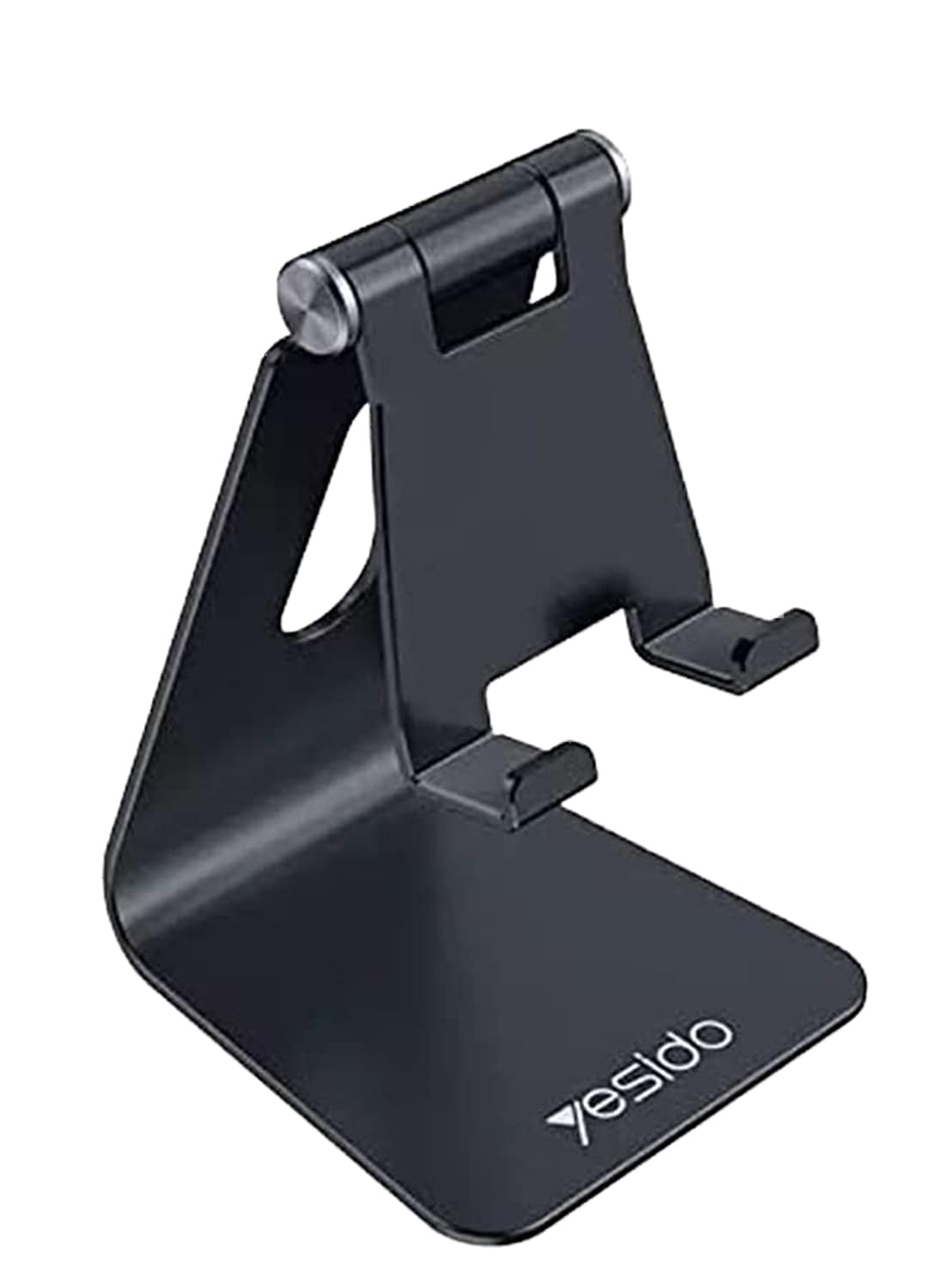 حامل سطح مكتب عالمي قابل للطي عالي الجودة من Yesido WTech C96 مصنوع من سبائك الألومنيوم ومضاد للانزلاق، مناسب للهواتف المحمولة وأجهزة التابلت مقاس 8 بوصات