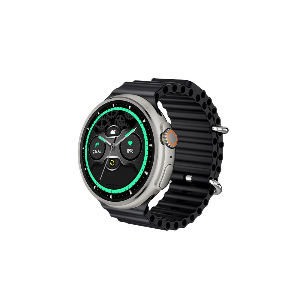 ساعة تراندز الذكية TR-SW190، لون أسود