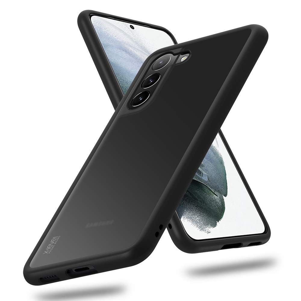 X-level Samsung Galaxy S21+ Plus Case Slim Thin Matte Finish Military Grade Protective Hard Back Cover with Soft Edge Bumper Shockproof and Anti-Drop Case for Samsung S21 Plus (2021)