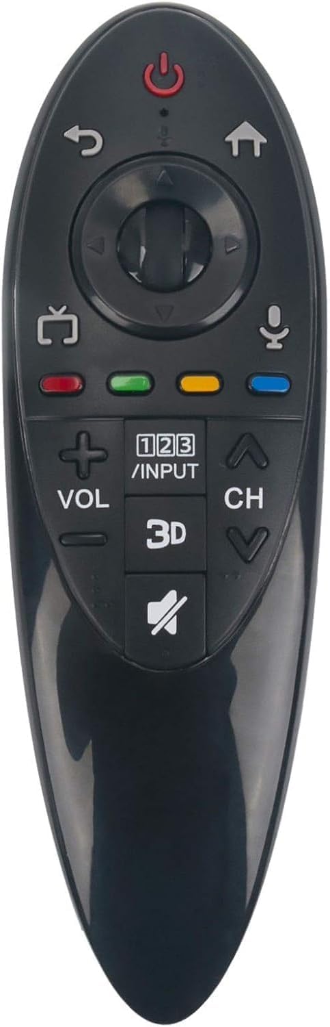 BURAQ New AN-MR500G Replacement Remote Control Without Voice Function Compatible with LCD LED TV Models: 42LB6300, 47LB6350, 47LB6300, 55LB6350, 55LB6300, 60LB6300, 65LB6300, 42LB6500, 60LB7100