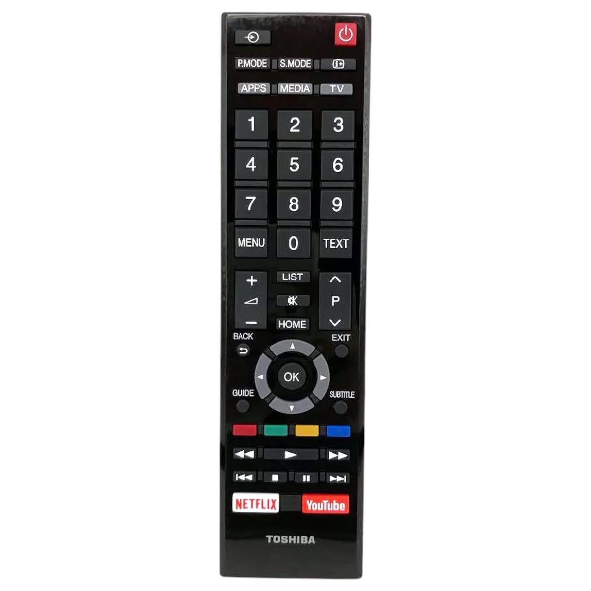 جهاز تحكم عن بعد BURAQ CT-8547 مناسب لتلفزيونات Toshiba LCD 55U5965 43U5865 65U5965 50U5865 32L5865 43L5865 43U5069EA 55U5069EV 55U5069EA 58U5069EE 58U5069EV 58U5069EA