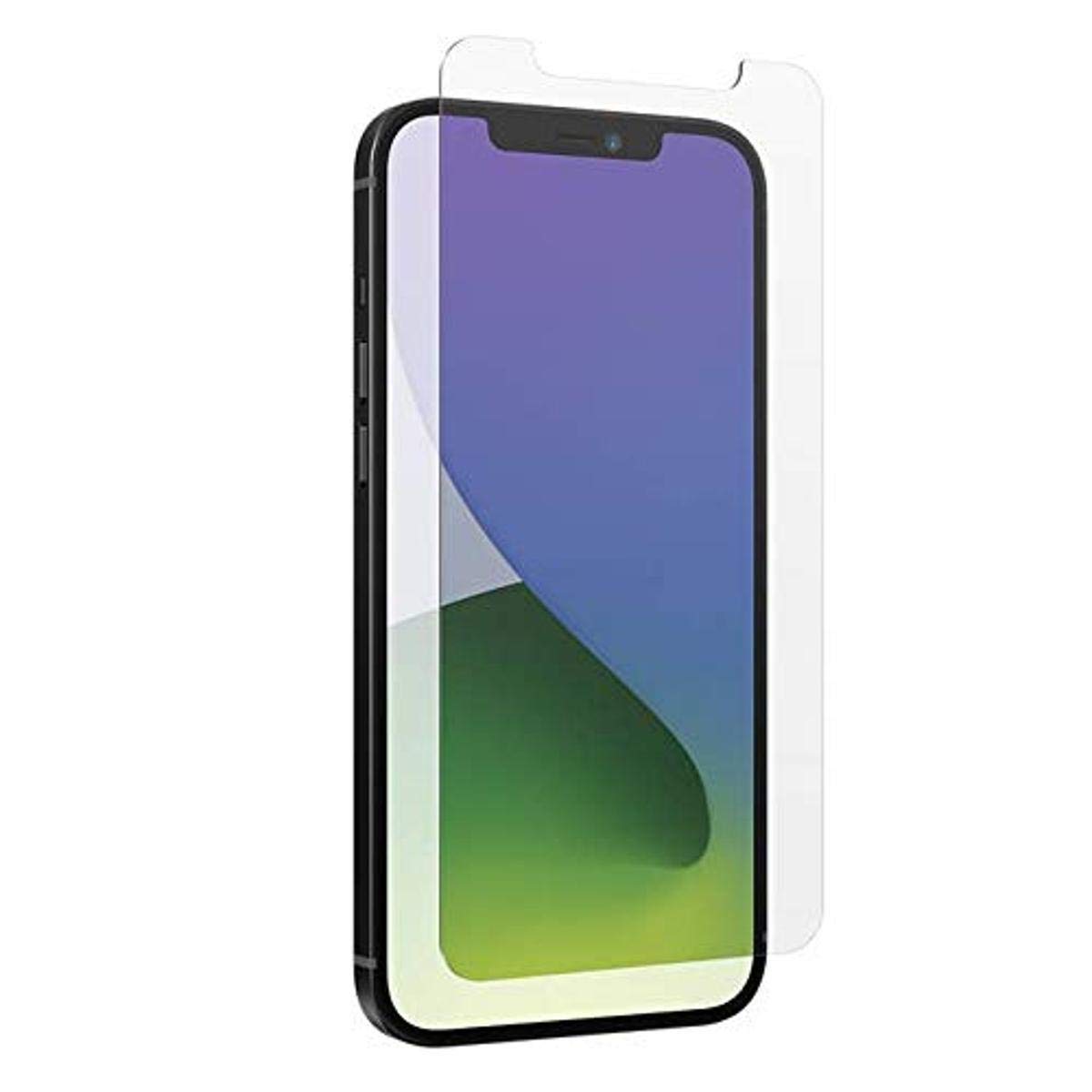 واقي الشاشة الزجاجي ZAGG InvisibleShield Elite المضاد للتوهج بلس - يحجب الوهج من جهازك، مصمم لهاتف iPhone 12 Pro Max، شفاف، 200106678