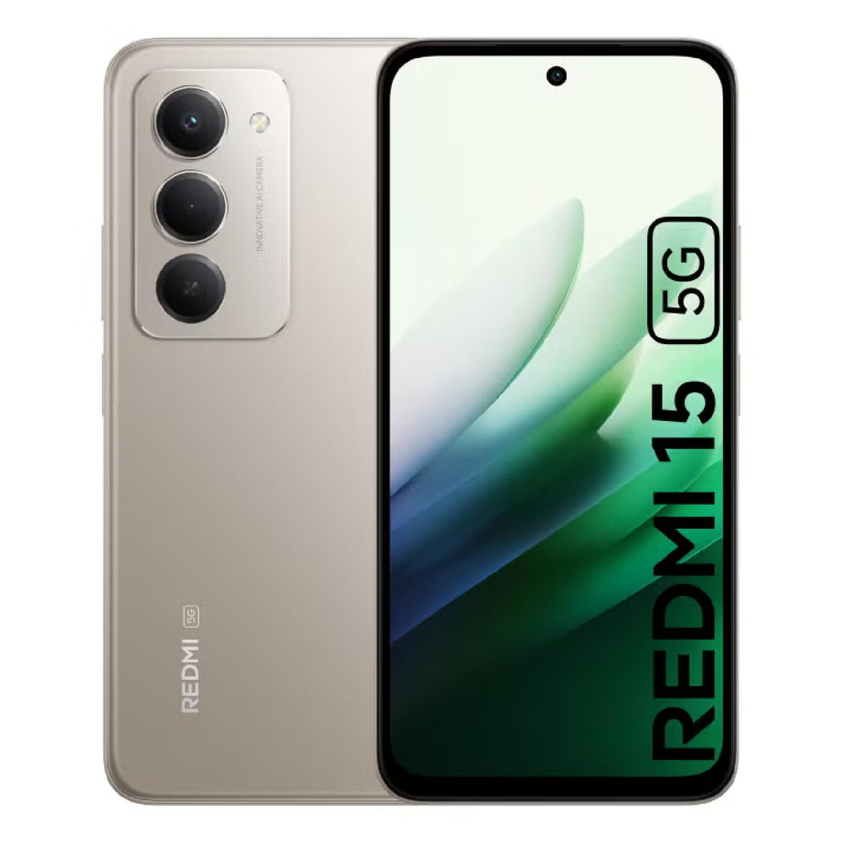 Redmi 15 5G ثنائي الشريحة 8 جيجابايت 256 جيجابايت رمادي تيتان - الإصدار العالمي