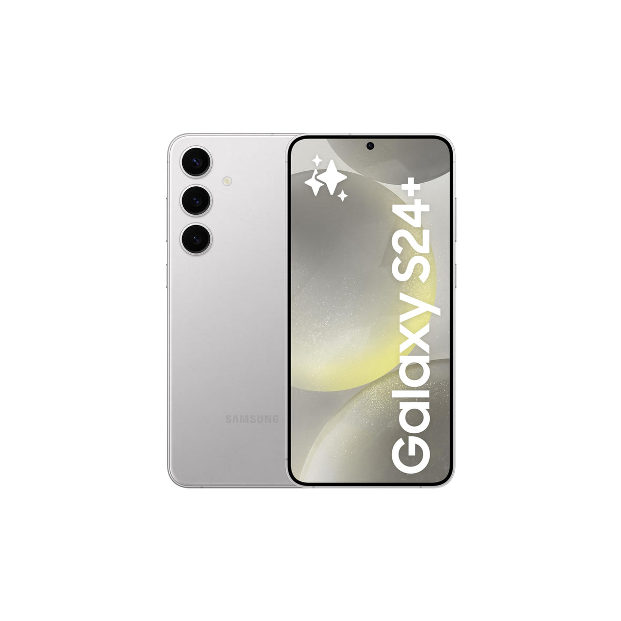 هاتف سامسونج جالاكسي إس ٢٤+ الذكي، سعة تخزين ٥١٢ جيجابايت، لون رمادي رخامي، ذاكرة وصول عشوائي (RAM) ١٢ جيجابايت، هاتف ذكي يعمل بنظام أندرويد، كاميرا ٥٠ ميجابكسل، شاشة أكبر، ذاكرة وصول عشوائي (RAM) أسرع، عمر بطارية طويل (إصدار الإمارات العربية المتحدة)