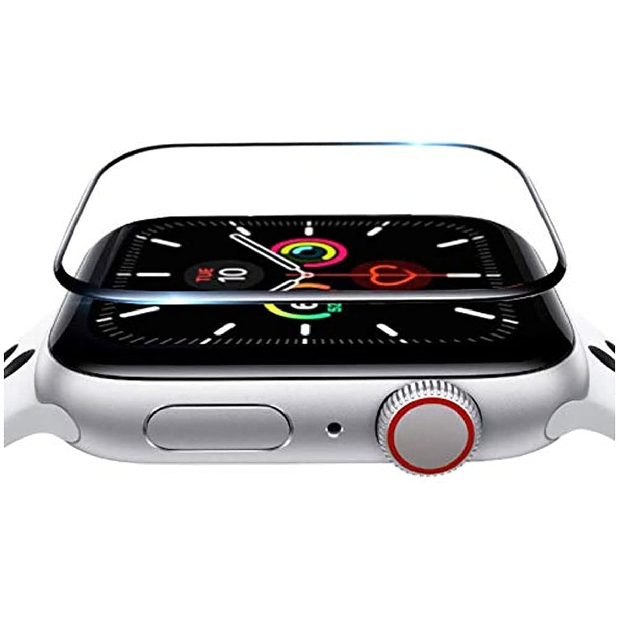 واقي شاشة WIWU للجنسين من Ivista لساعة Apple Watch مقاس 38 مم، شفاف