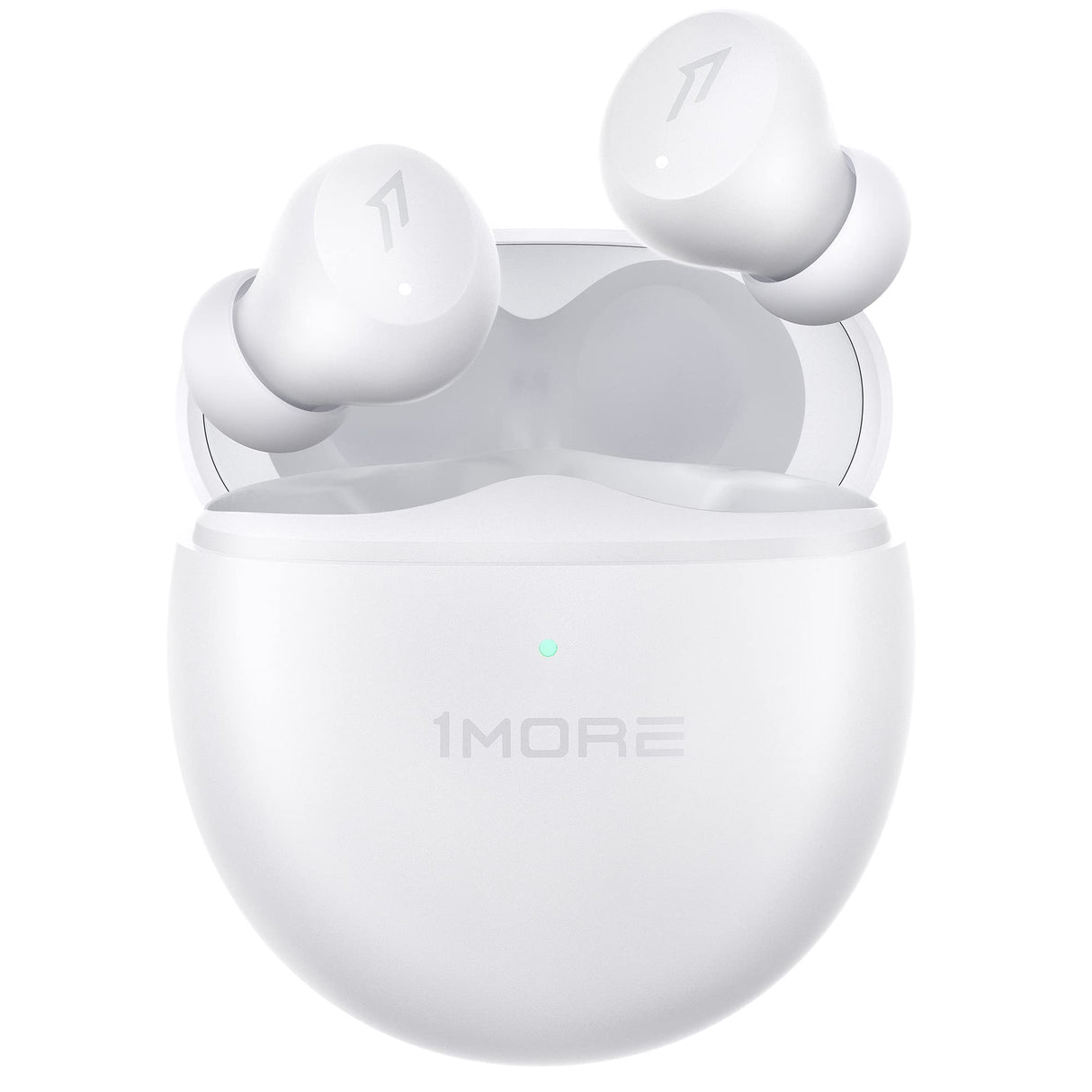 1MORE ES603 ComfoBuds Mini Hybrid True Wireless Earbuds, Multiple Noise Cancelling Modes & 4 Tiny Mics For Cristal-Clear Call, Compact Design | Bluetooth 5.2 | QI Wireless Charging | 40dB ANC - White