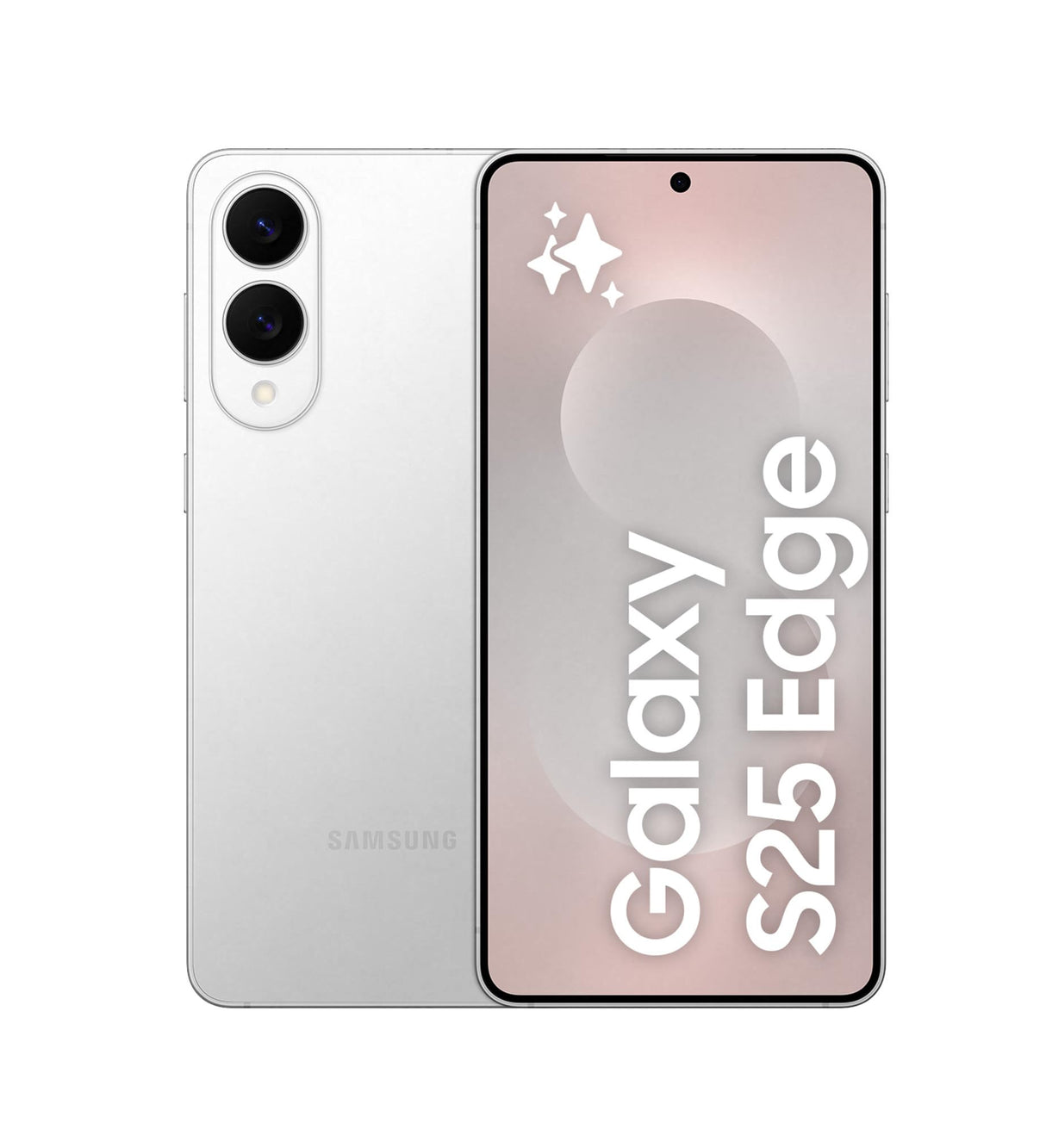 Samsung Galaxy S25 Edge AI Phone, 256GB Storage, 12GB RAM, Titanium Silver, Galaxy AI, Android Smartphone, 200MP Camera, Long Battery Life, 12 Months Prime Membership (UAE Version)