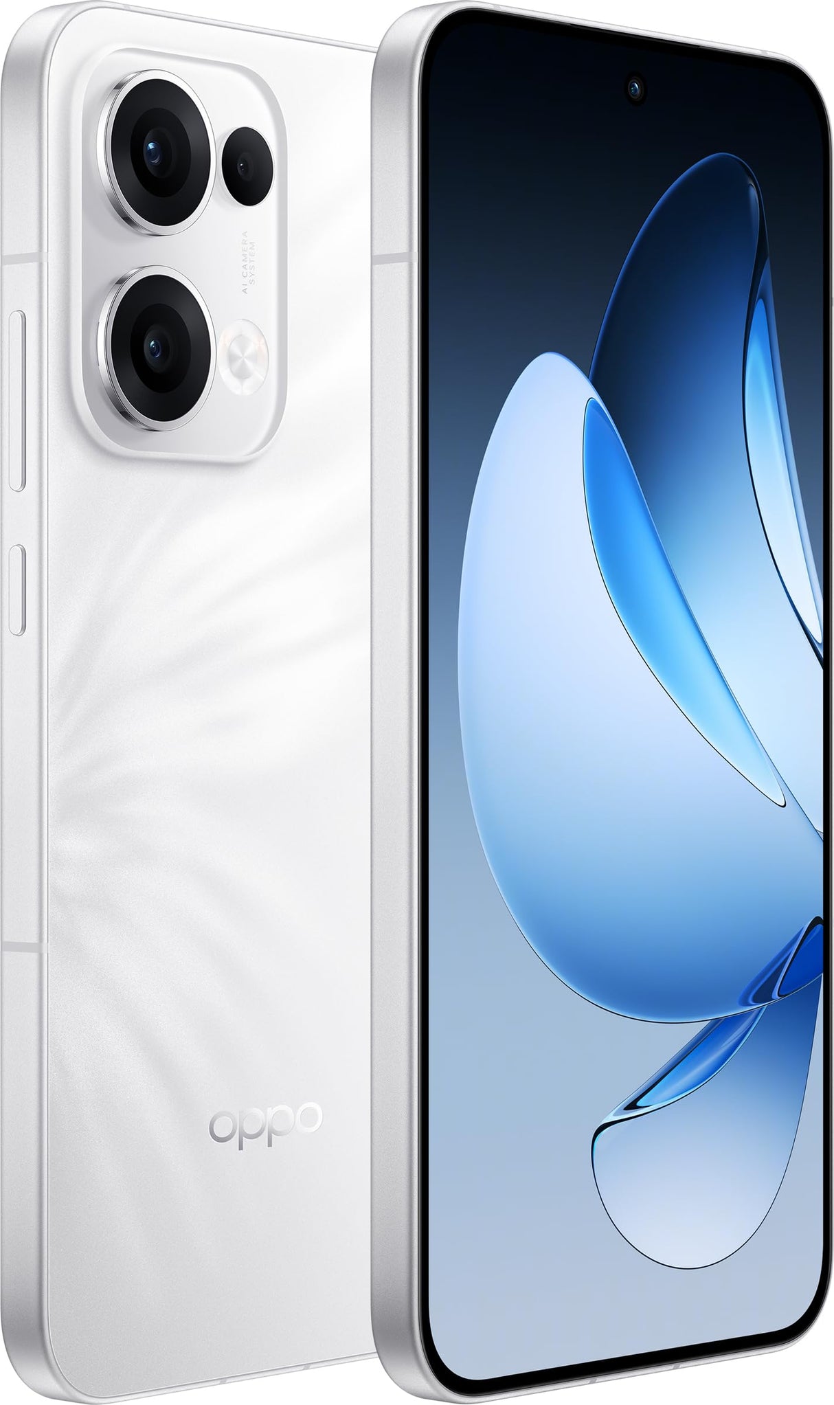 أوبو رينو 13 ثنائي الشريحة 5G 512GB 12GB Plume White + OPPO Enco Air4 + سماعات رأس - إصدار الإمارات العربية المتحدة