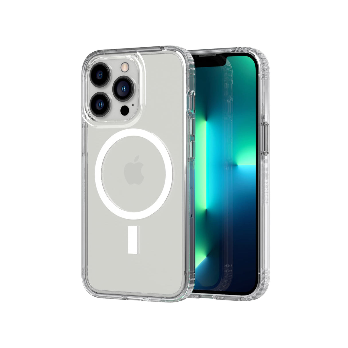 Tech21 EvoClear مع MagSafe لجهاز iPhone 13 Pro (إصدار 2021) - شفاف