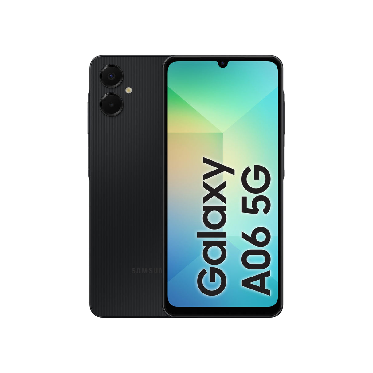 سامسونج جالكسي A06 5G، هاتف ذكي يعمل بنظام أندرويد، ثنائي الشريحة، ذاكرة وصول عشوائي (RAM) سعة 4 جيجابايت، سعة تخزين 128 جيجابايت، أسود (إصدار الإمارات العربية المتحدة)