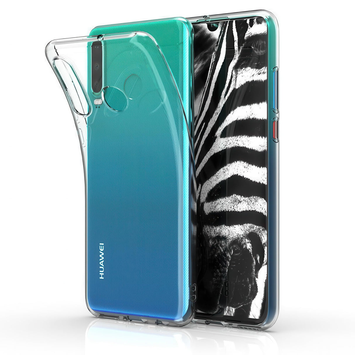Vultic Clear Case for Huawei P30 Lite, Soft Slim Fit Shockproof TPU Lightweight Thin Transparent Cover