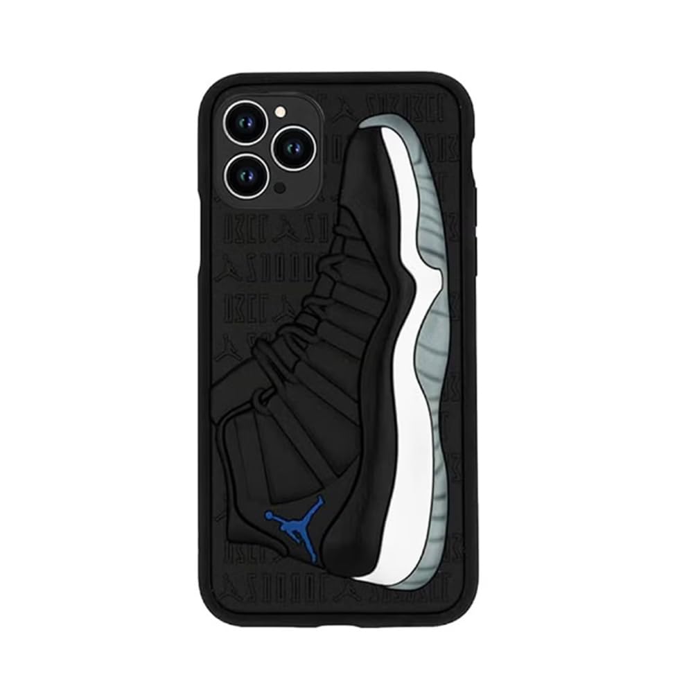 غطاء AMERTEER لهاتف iPhone 15 Pro بتصميم عصري مستوحى من الأحذية - مقاوم للصدمات والخدوش | مزيج مثالي بين الأناقة الرياضية لعشاق الموضة والمتانة العصرية لعشاق الموضة النشطين