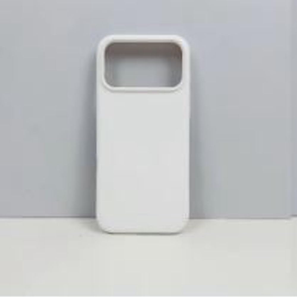 TPU Silicone Soft Protective Cell Phone Case Cover for iPhone 17 Pro white