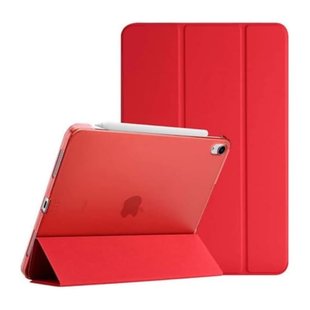 حافظة AMERTEER Folio لجهاز Apple iPad Air 4 | تصميم رفيع للغاية، حامل مغناطيسي قابل للطي، حماية كاملة، متين وخفيف الوزن