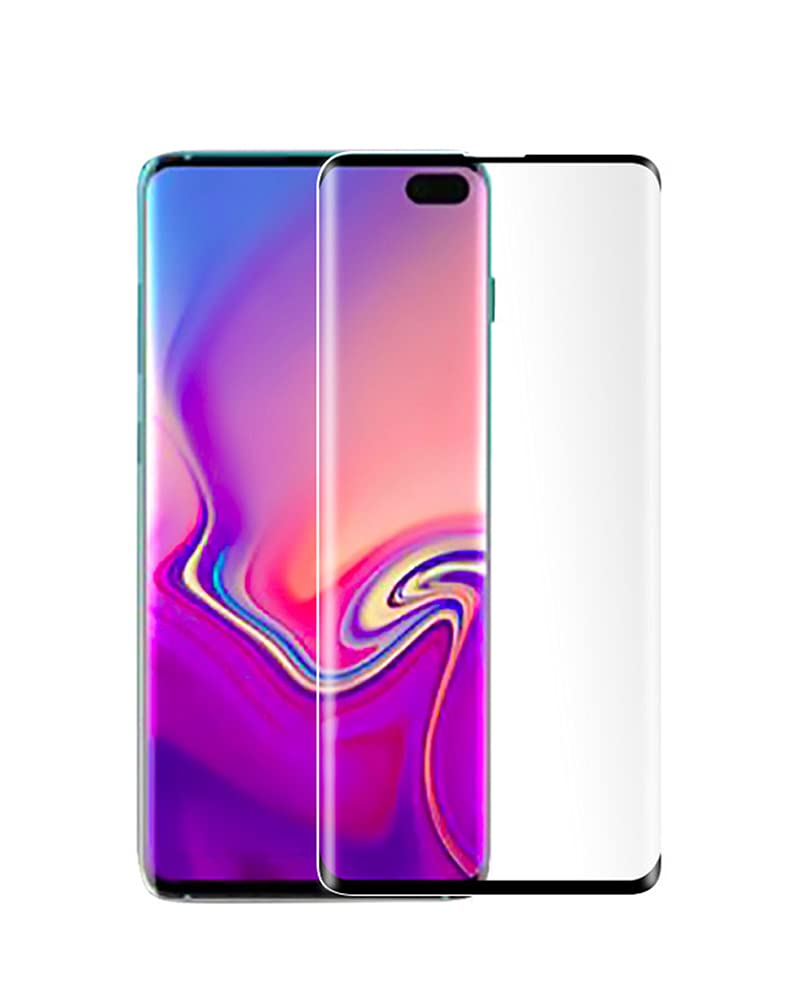 Tempered Glass Screen Protector For Samsung Galaxy S10 Plus Black