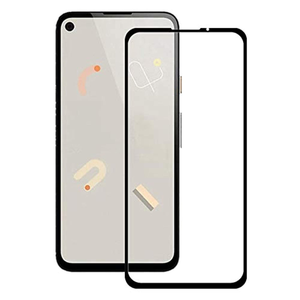 واقي شاشة VIESUP لهاتف Google Pixel 4A، [عبوة من قطعتين] طبقة حماية كاملة من الزجاج المقوى فائق النحافة لهاتف Pixel 4a