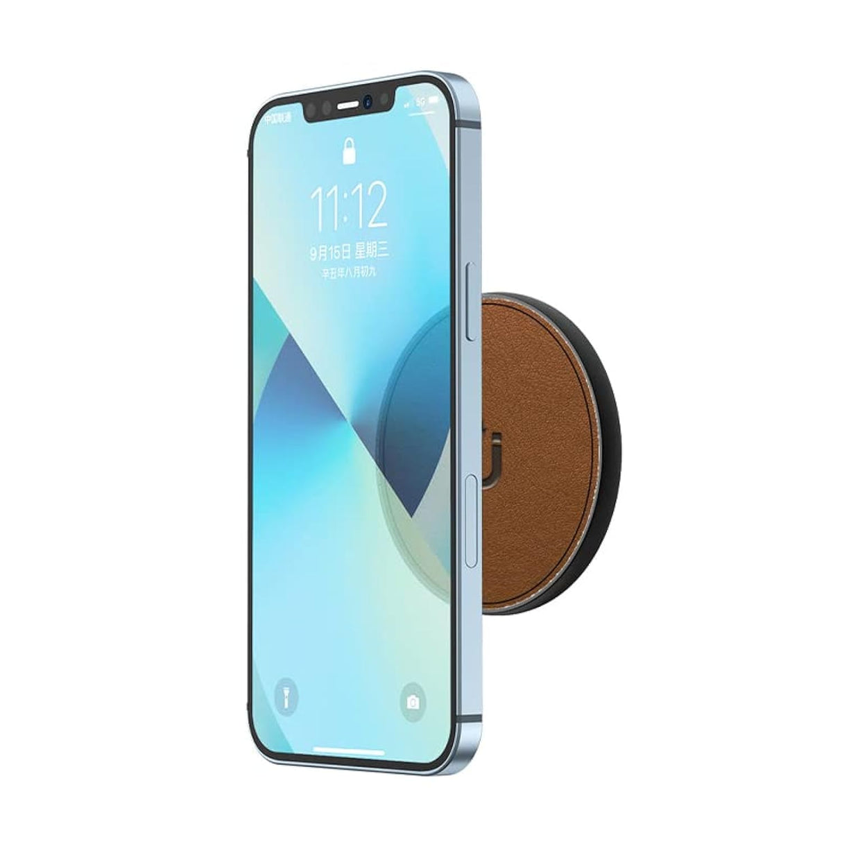 حامل شريط مغناطيسي قوي من WIWU للهواتف المحمولة - بني