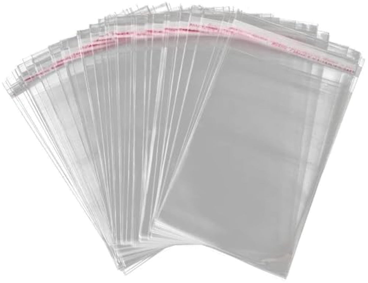 أكياس بريدية شفافة قابلة لإعادة الإغلاق من MARKQ مقاس 10 × 14 بوصة | [80 قطعة] أكياس بلاستيكية ذاتية الغلق من السيلوفان للمطبوعات والقمصان والمنشورات ومستلزمات سلال هدايا الزفاف مقاس 10 × 14 بوصة