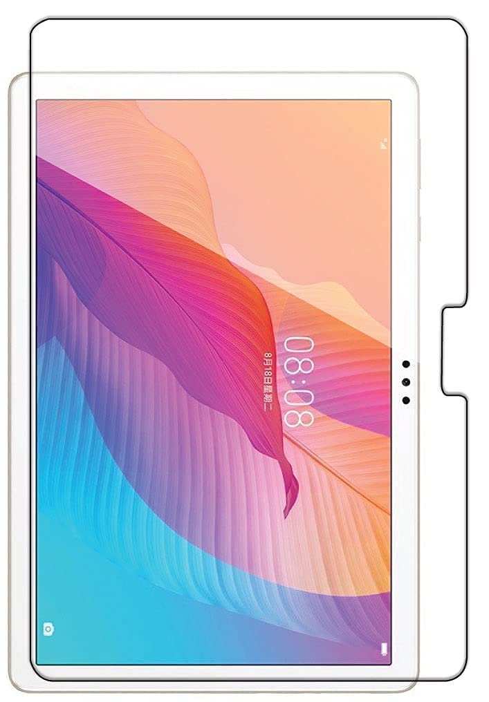 AWH Screen Protector Compatible with Huawei MatePad T10 / T10s 10.1-Inch,Clear Tempered Glass Film [Bubble-Free] [Anti-Scratch] Easy Installation.
