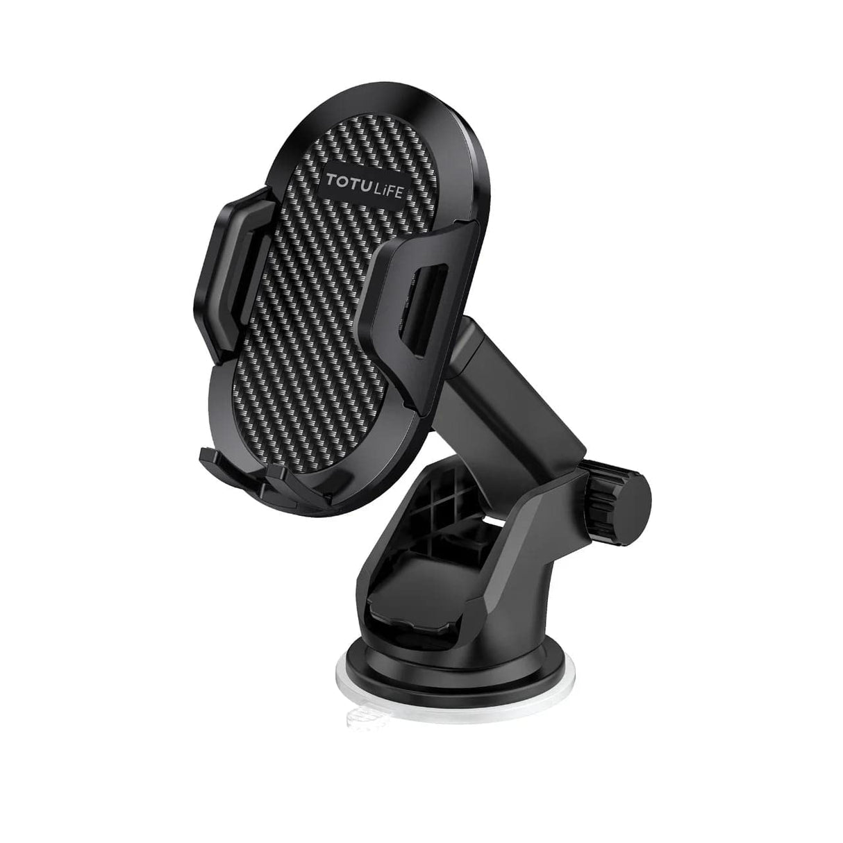 TotuLife Suction Series 360 Degree Clip Car Phone Holder Black