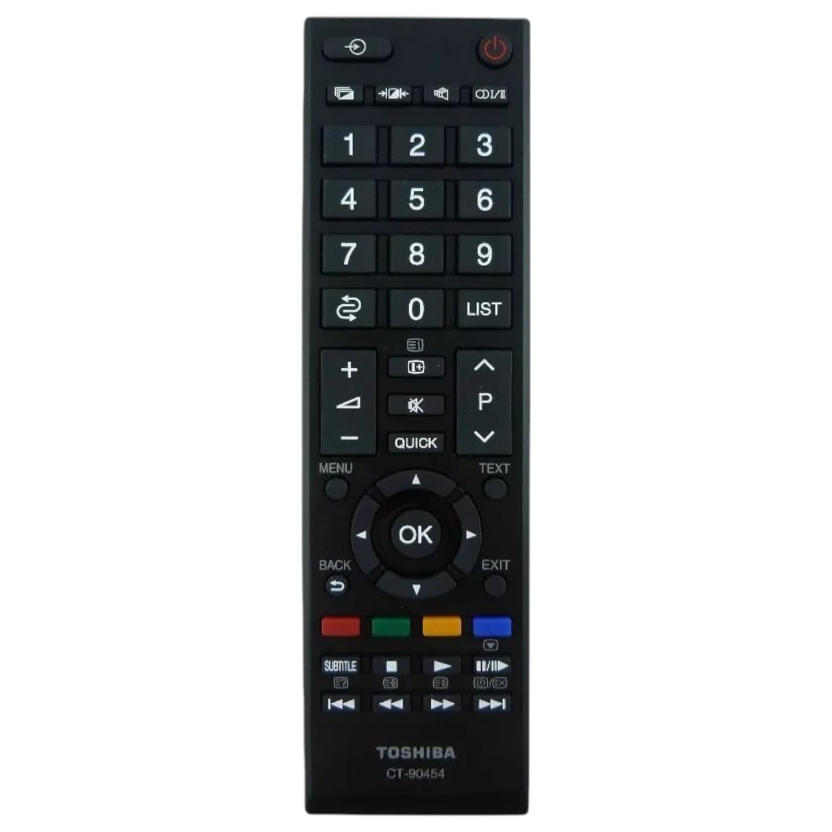 جهاز تحكم عن بُعد بديل من BURAQ CT-90454 لأجهزة تلفزيون Toshiba LCD LED الذكية 37AV616DB 40LV665DB 42AV635DB 42HL800A 42RV635DB