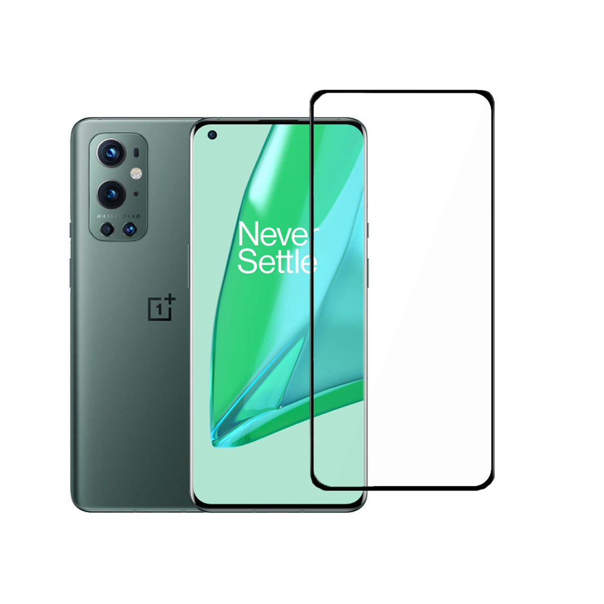 Actpe Screen Protector for One Plus 9 Pro Smartphone, 2pcs Frontier Protective Clear Cover Tempered Glass Film 1+