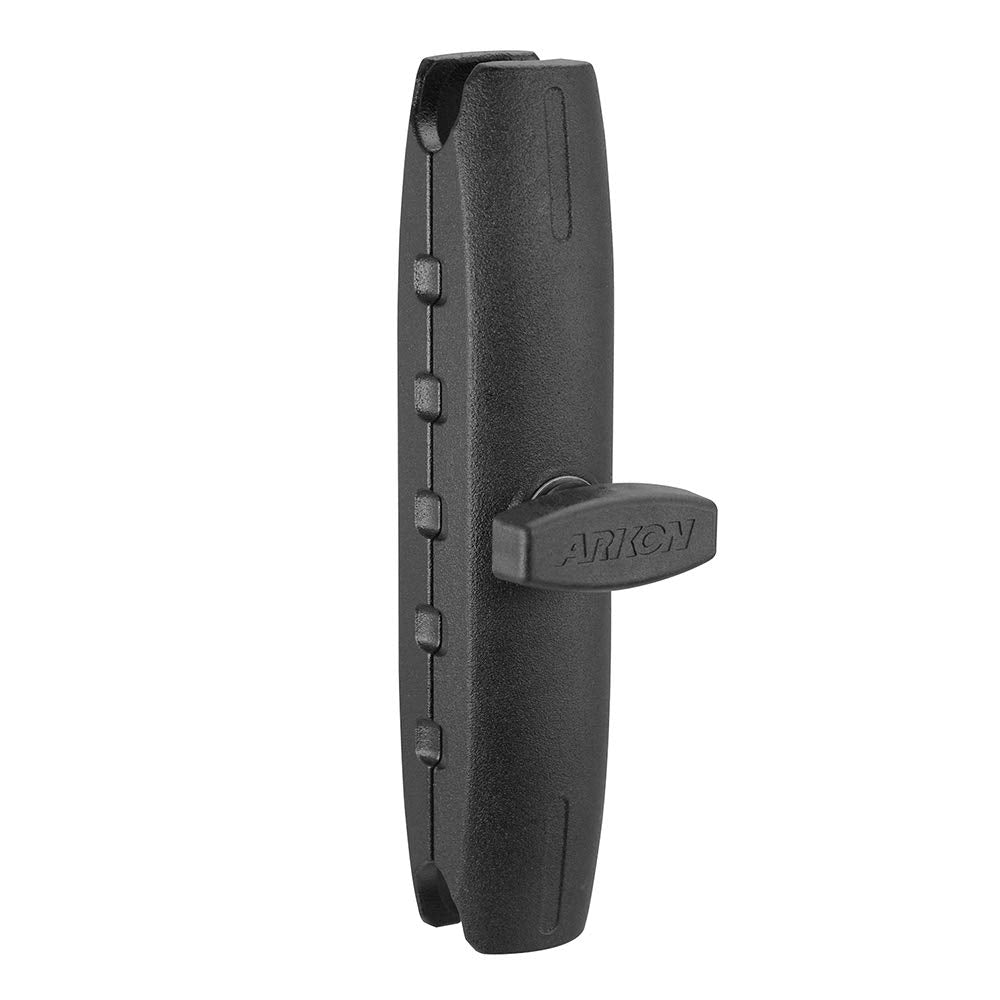 عمود تثبيت من الألومنيوم مقاس 6 بوصات و25 مم من سلسلة ARKON Robust Series للبيع بالتجزئة باللون الأسود (SPRM256)