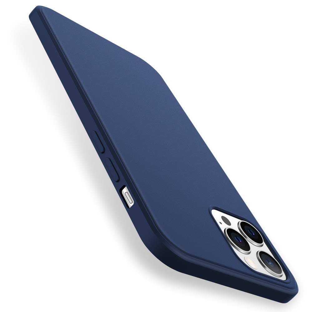 جراب X-level متوافق مع iPhone 12 Pro Max، جراب سيليكون رفيع وناعم من الجل المطاطي لحماية الكاميرا، مضاد للانزلاق ومضاد للخدش وبطانة من الألياف الدقيقة وغطاء مقاوم للصدمات مقاس 6.7 بوصة