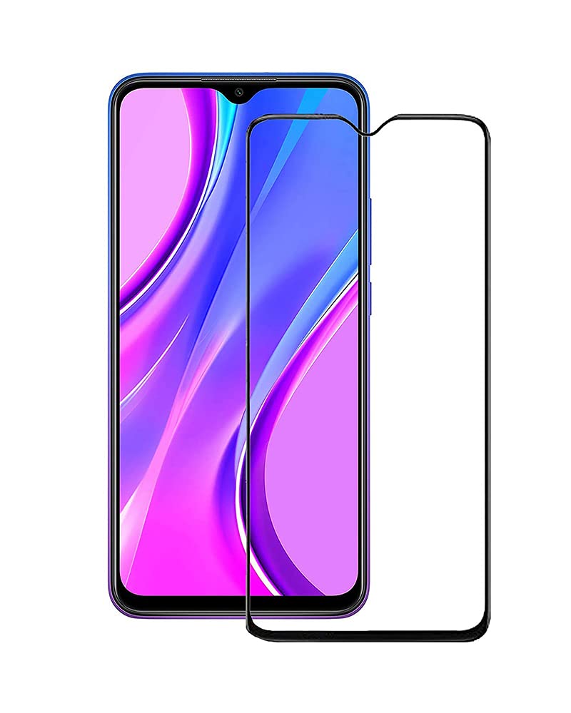 Tempered Glass Screen Protector For Xiaomi Redmi 9T Black