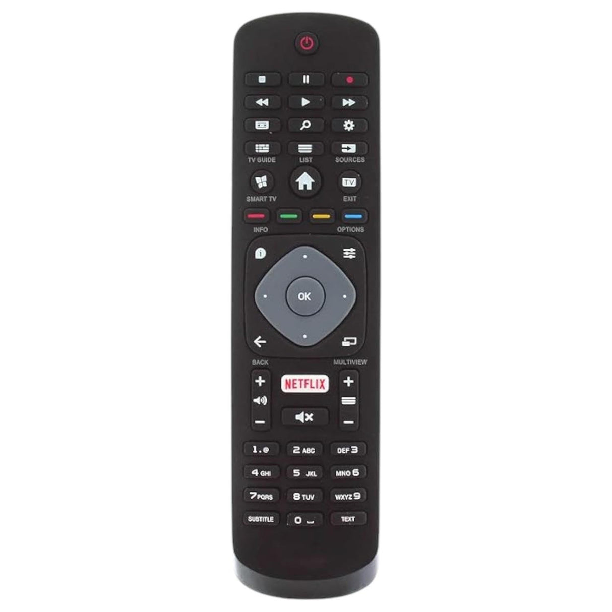 BURAQ New Remote Control fit for Philip LED TV 50PUT6103 50PUT6103/56 55PUT6103 55PUT6103/56 32PHT5102 32PHT5102/79 43PFT5102 43PFT5102/79 50PUT6102 50PUT6102/79 50PUT6103 50PUT6103/75 50PUT6103/79