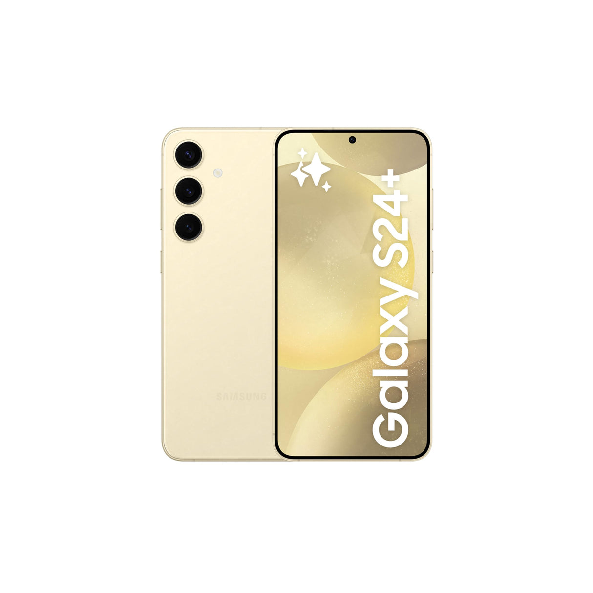 هاتف سامسونج جالاكسي إس ٢٤+ الذكي، سعة تخزين ٥١٢ جيجابايت، لون أصفر كهرماني، ذاكرة وصول عشوائي (RAM) ١٢ جيجابايت، هاتف ذكي يعمل بنظام أندرويد، كاميرا ٥٠ ميجابكسل، شاشة أكبر، ذاكرة وصول عشوائي (RAM) أسرع، عمر بطارية طويل (إصدار الإمارات العربية المتحدة)