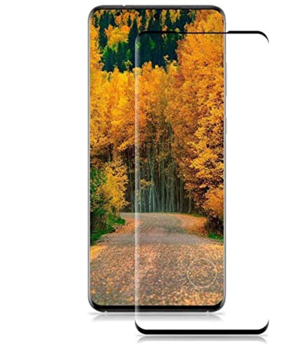 واقي شاشة Zoot 5D من الزجاج المقوى/واقي شاشة متوافق مع هاتف Samsung Galaxy S20 Ultra