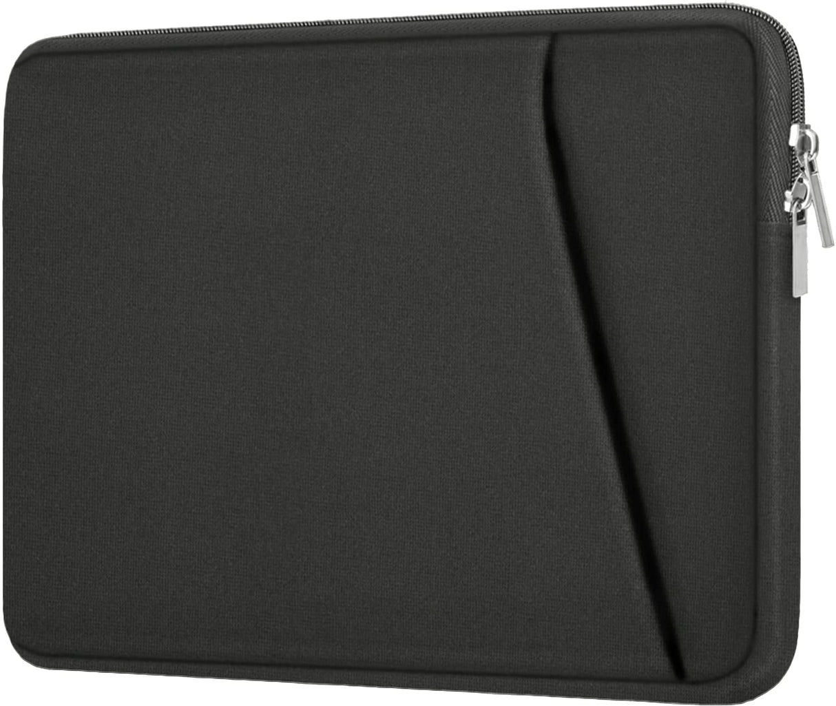 15.6 inch Laptop Sleeve, Durable Briefcase Cover Shockproof Protective Sleeve, Handbags Portable Laptop Bag for 15.6 inch HP Dell Asus Lenovo Notebook Computer Case with Front Pocket, Grey