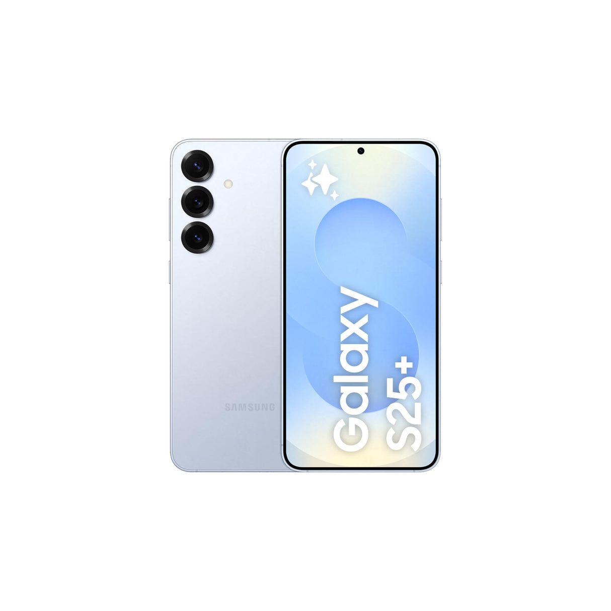 هاتف سامسونج جالاكسي إس 25+ الذكي، سعة تخزين 256 جيجابايت، ذاكرة وصول عشوائي (RAM) 12 جيجابايت، أزرق جليدي، هاتف ذكي يعمل بنظام أندرويد، كاميرا بدقة 50 ميجابكسل، عمر بطارية طويل (إصدار الإمارات العربية المتحدة)