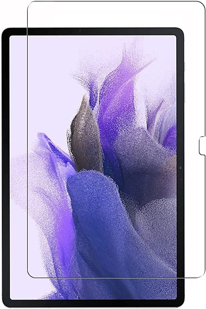 AWH Screen Protector for Samsung Galaxy Tab S7 FE 12.4 SM-T730/T736B (2021) S Pen Support with 9H Hardness, Anti-Scratch, Shatterproof and Bubble free, (2 Pack)