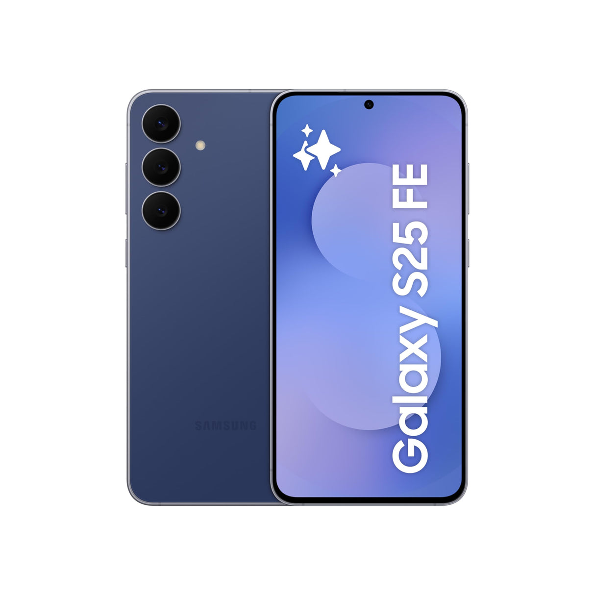 هاتف سامسونج جالاكسي S25 FE AI، أزرق داكن، ذاكرة وصول عشوائي (RAM) سعة 8 جيجابايت، سعة تخزين 128 جيجابايت، كاميرا بدقة 50 ميجابكسل، شاشة 6.7 بوصة، تصميم نحيف وخفيف الوزن (إصدار الإمارات العربية المتحدة)
