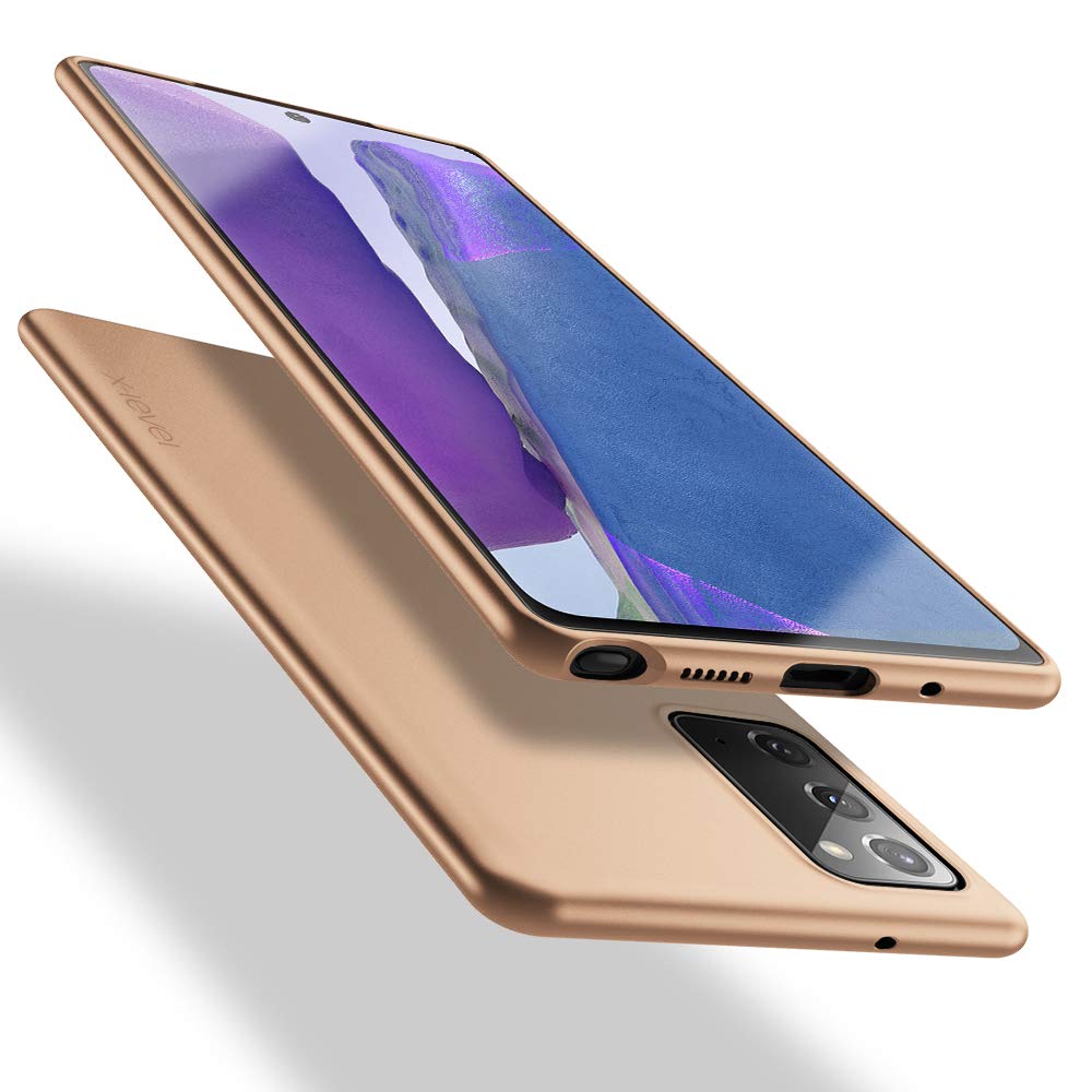 X-level Samsung Galaxy Note 20 Case/Note 5G Case Slim Fit Soft TPU Thin Mobile Phone Cover Matte Finish Coating Grip for Women Compatible 20/Note 6.7"