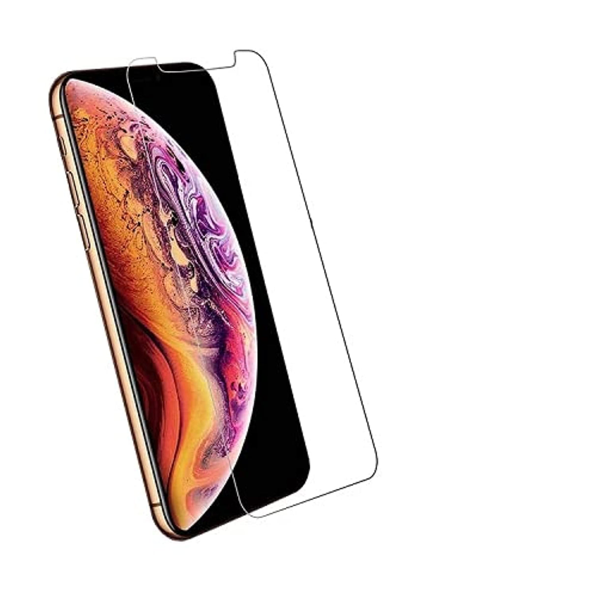 AWH Screen Protector for iPhone XS Max, Tempered Glass Film, 2-Pack