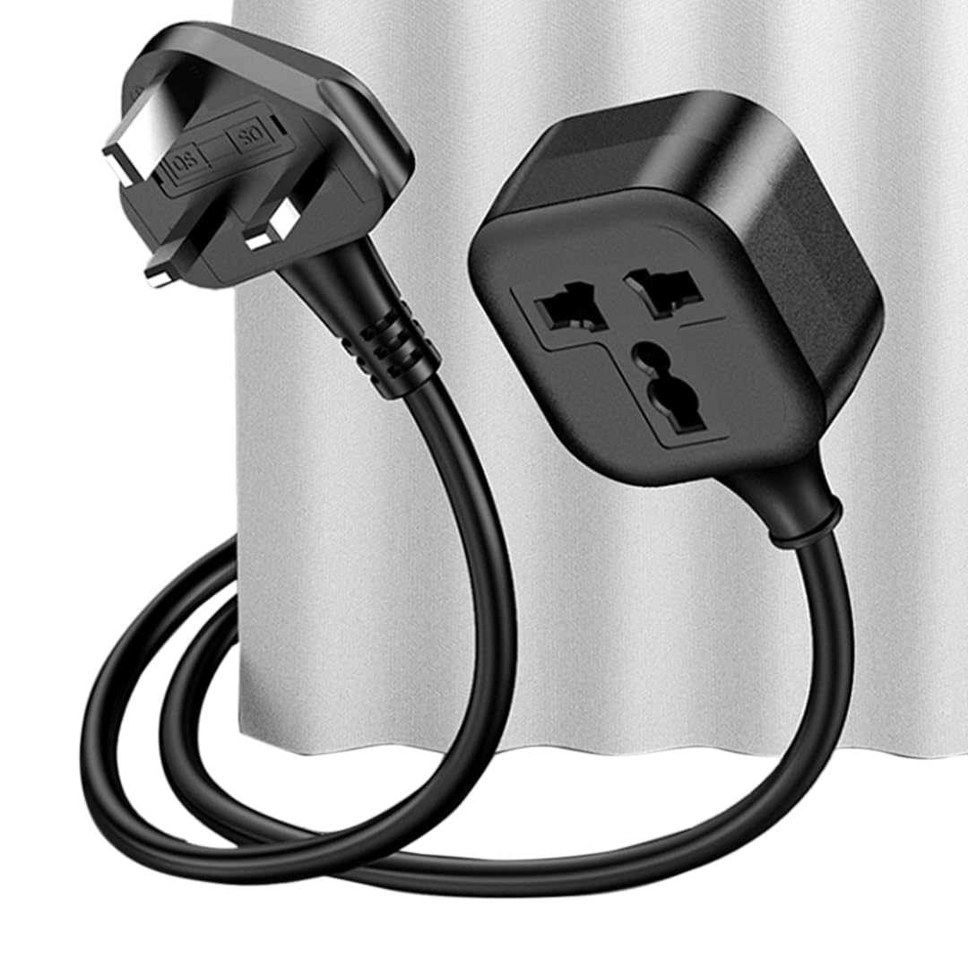 Yesido UK Plug to Universal Power Plug Extension Cable | 2 Metre | 3250W | MC28