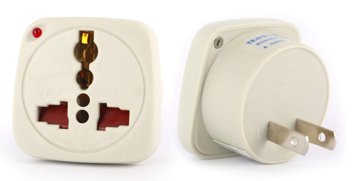 Terminator Multi Traveler Adapter With Shutter & Indicator (US to Universal)