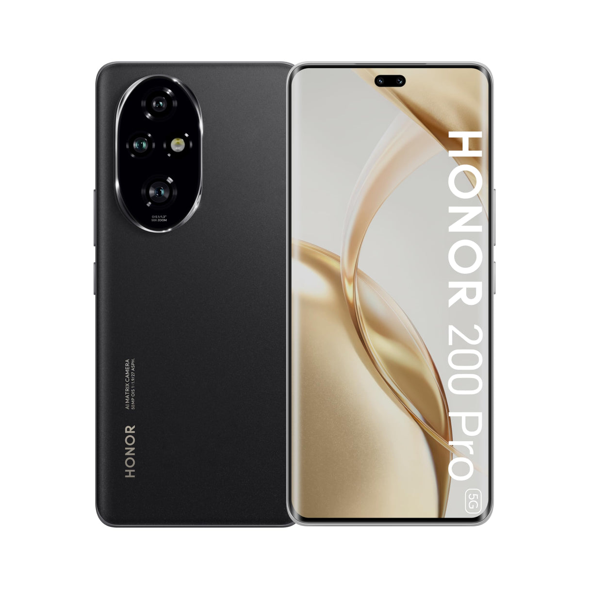 هونر 200 برو 5G 12 جيجابايت رام + 512 جيجابايت ثنائي الشريحة أسود مع - نسخة الشرق الأوسط