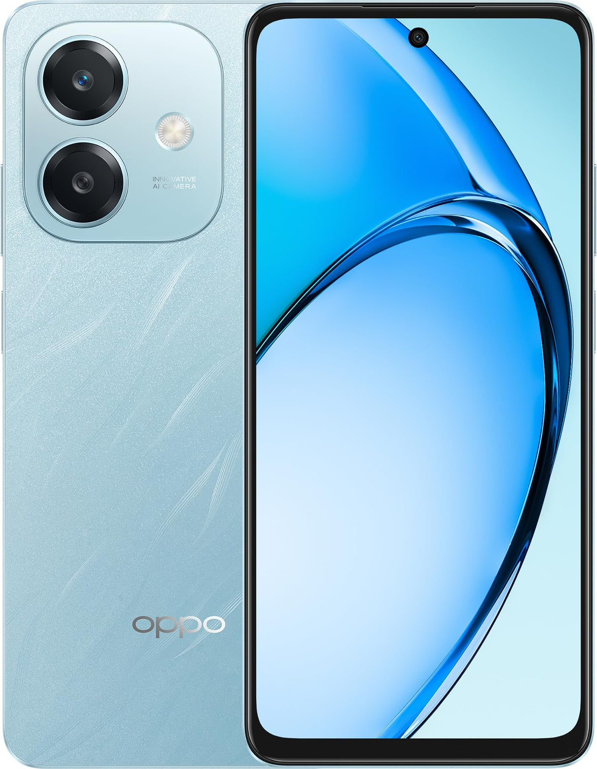 OPPO A60 5G, Android Smartphone, Dual SIM Mobile Phone 256GB 6GB, Ocean Blue (UAE Version)