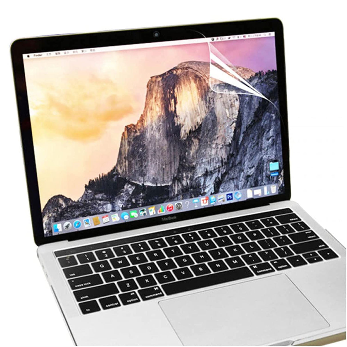 واقي شاشة WIWU لجهاز MacBook Air مقاس 13 بوصة، شفاف