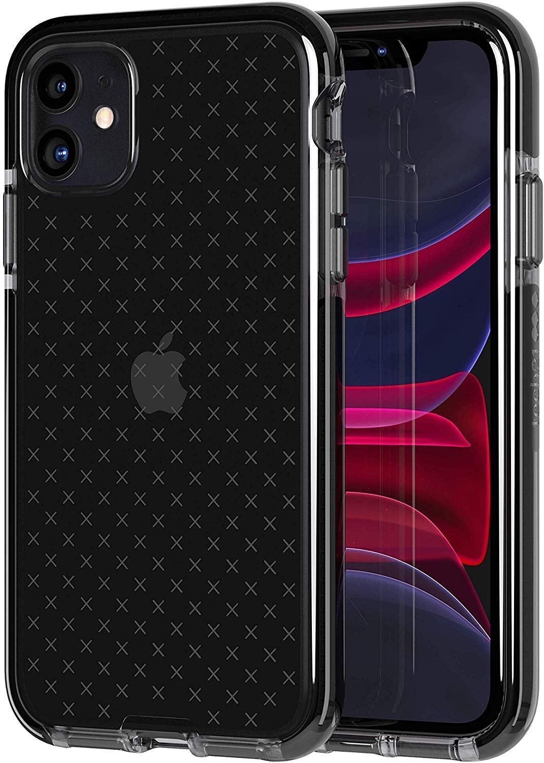Tech21 Evo Check لجهاز iPhone 11 Smokey/Black